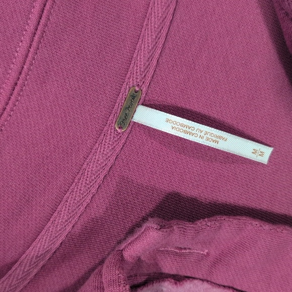 Free People Ruby Shirt Jacket Shacket Dramatic Orchid - Picture 5 of 12